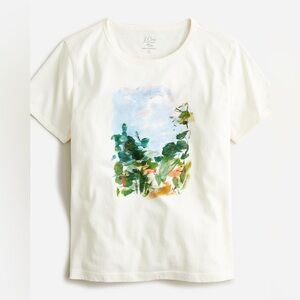 J.Crew Broken-in Jersey Landscape T-shirt size XS